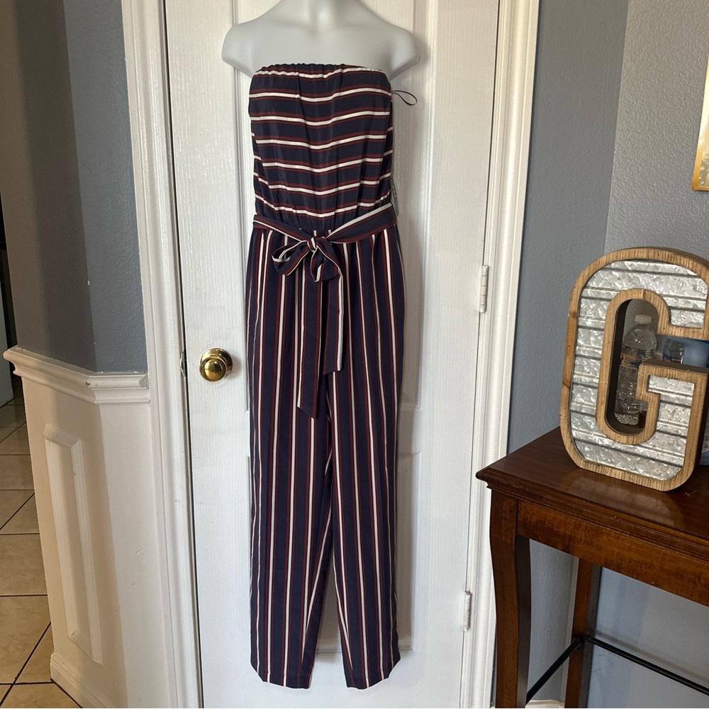 Express Women’s Multicolor Striped Jumpsuit Size Small/petit‎